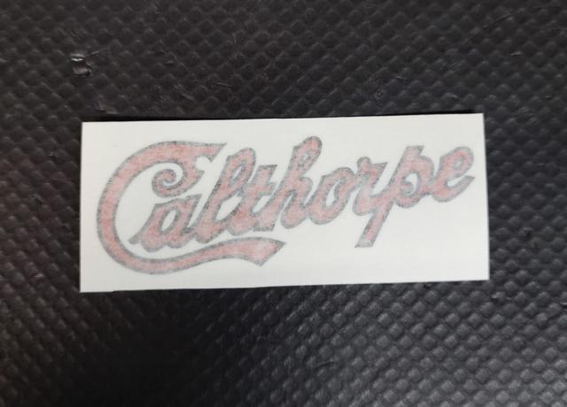 Calthorpe Tank Vinyl Transfer / Sticker 1930