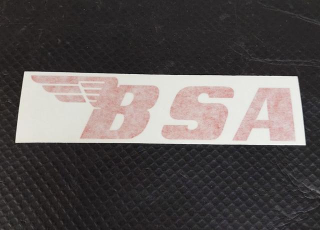 BSA Tank Vinyl Transfer / Sticker 1960's