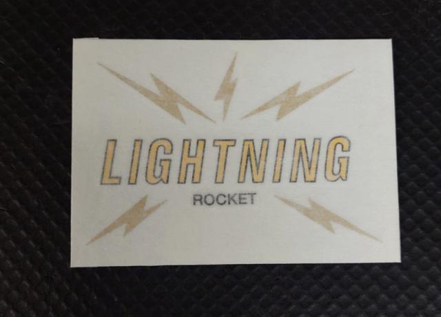 BSA Lightning Rocket Tank Top Vinyl Transfer / Sticker 1964/65
