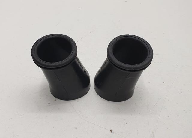 BSA A65 Air Filter Rubber Pair. Left and Right Hand Side