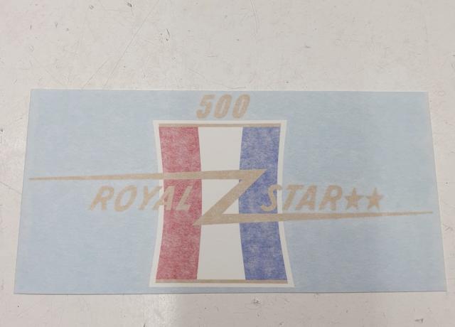 BSA Royal Star 500 Side Panel Sticker 1967