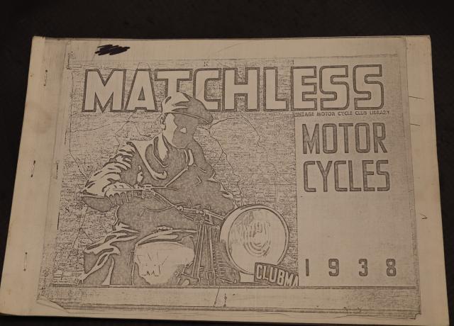 Matchless catalogue 1938 copy
