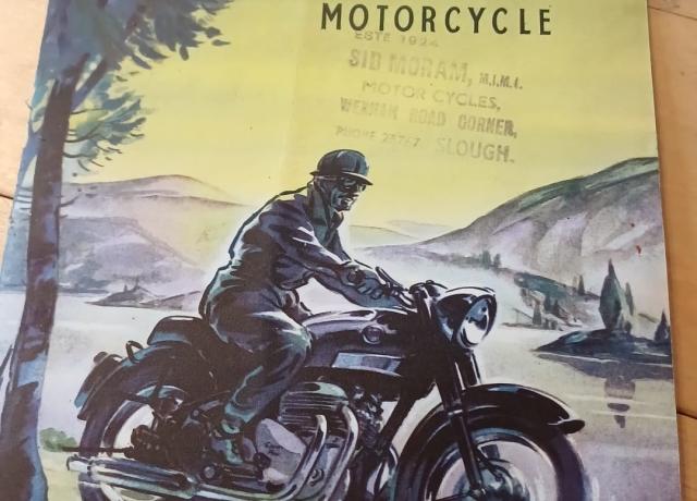 Ariel Poster - The modern Motorcycle  original 1959