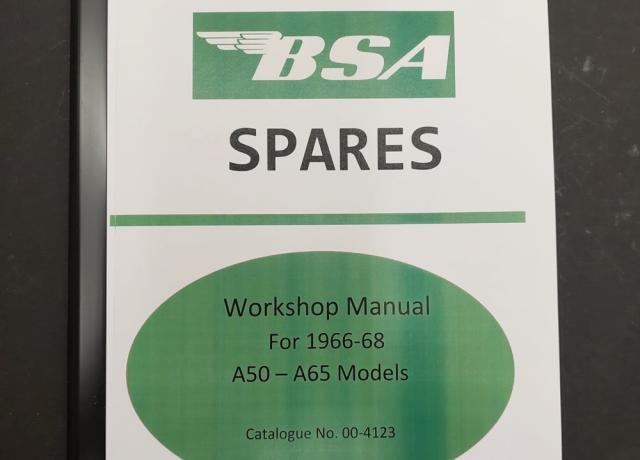 BSA Workshop Manual A50/A65 500/650cc Twin 1966-68