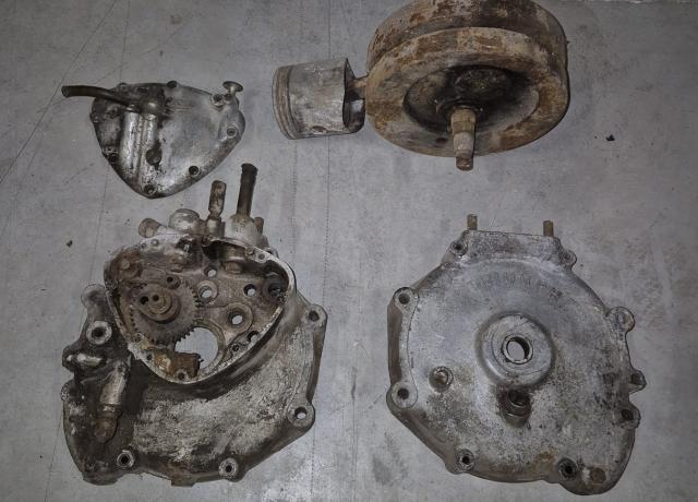 Triumph Bottom end in pieces 500 cc OHV 1927 used