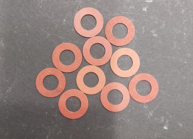 Fibre Washer Set of 10* 1/4" BSP