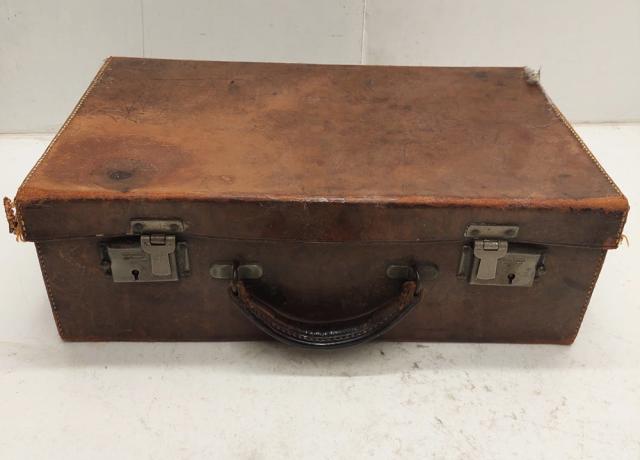 Leather Suitcase Vintage used