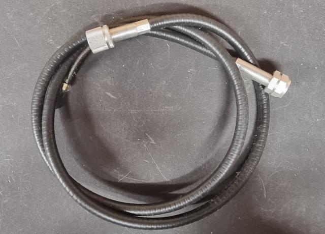 Speedo Cable 3' 6" A Type. Long Nut NOS