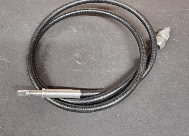 Tacho Cable 3'7" D Type NOS