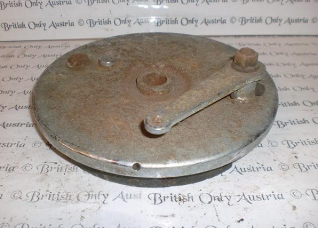 Brake Anchor Plate with Brake Shoes 65-5901 used