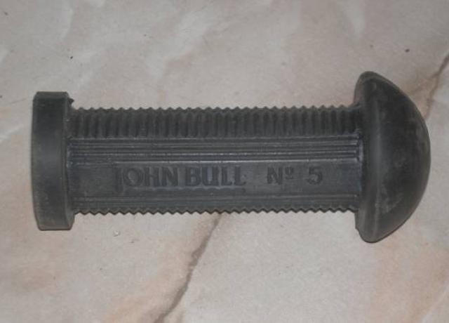 John Bull No. 5 Footrest Rubber closed end