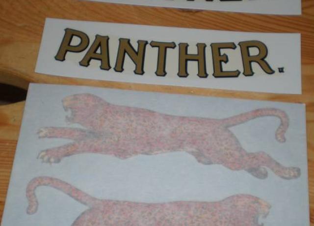 Panther Stickerset 1933-37
