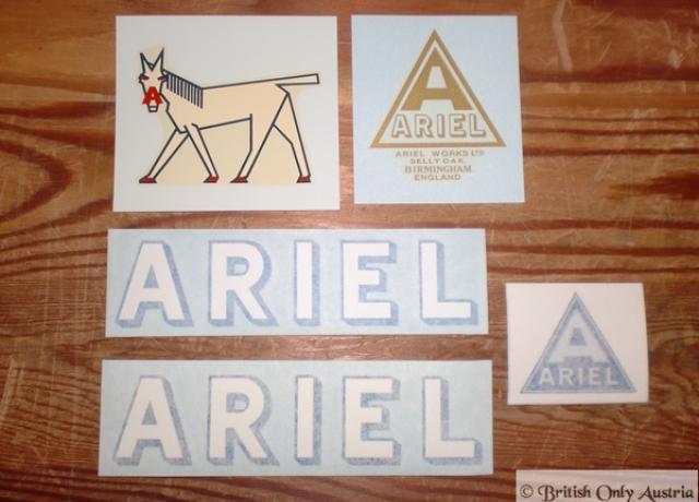 Ariel Sticker Set 1930
