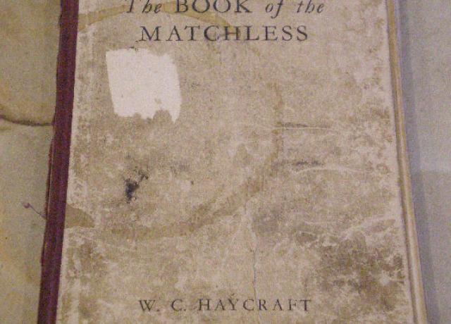 Matchless - The book of the Matchless