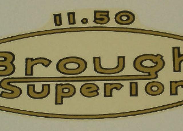 Brough Superior 1150 Transfer 1933 on