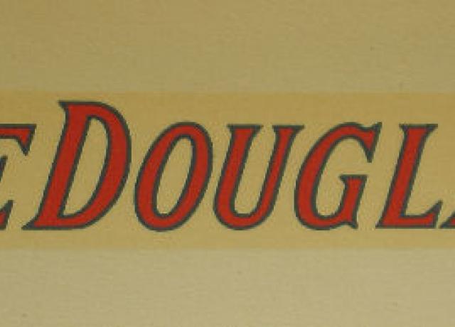 Douglas Transfer for Tank 1909/13
