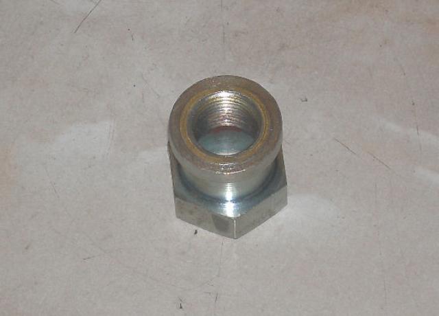 Triumph Front Wheel Spindle Nut  9/16" x 20 TPI