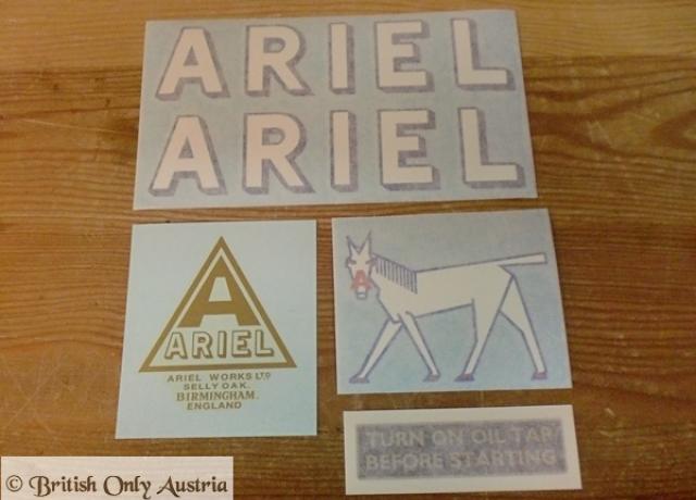 Ariel Sticker Set 1929