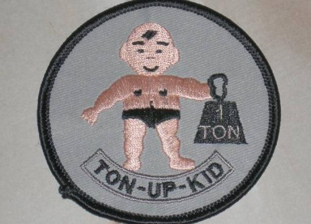 Ton-Up-Kid Sew on Badge 