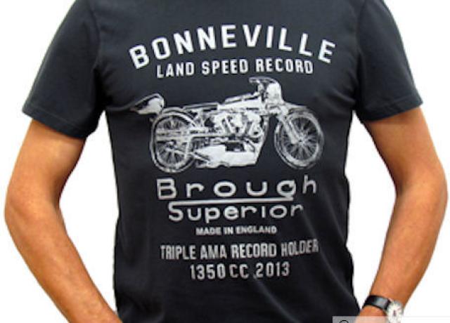 Brough Superior "Triple Ama Record Holder 1350cc" 2013 T-Shirt / L