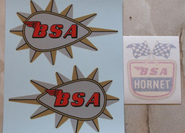 BSA A65 Hornet 1966 Transfer Set