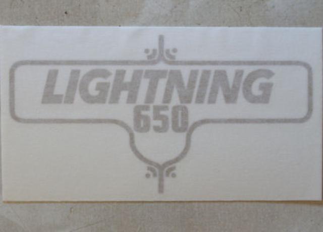BSA Lightning 650 Aufkleber für Seitendeckel 1972