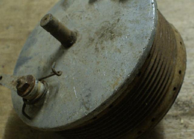 Triumph Front Wheel Hub and Plate used