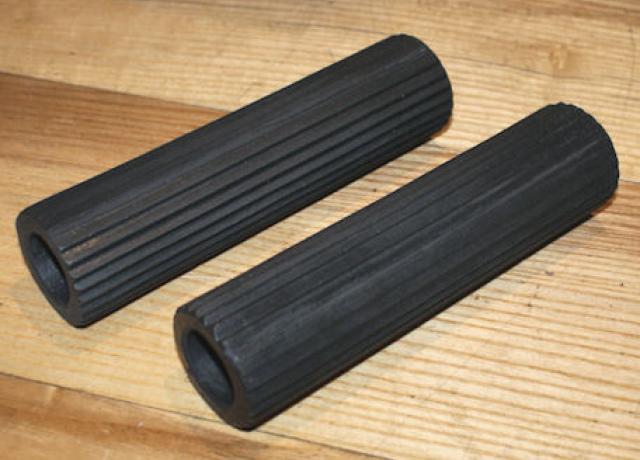 Brough Superior Pillion Footrest Rubbers long /Pair