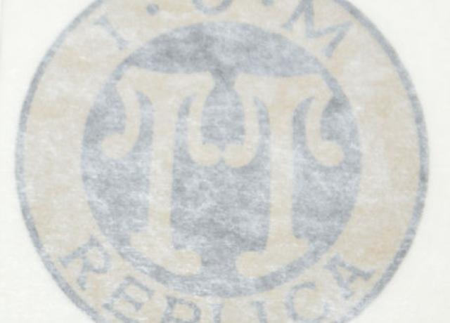 Rudge Tank Sticker, Isle of Man TT Replica 1931-33