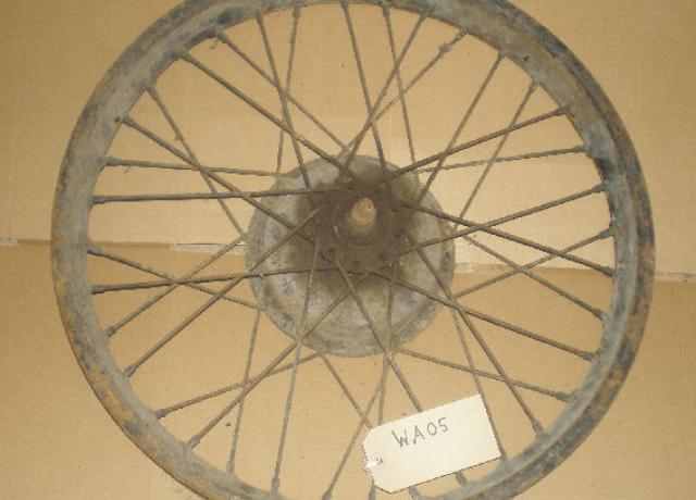 Front Wheel used 19" Rim WM2
