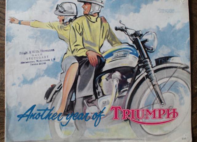 Another year of Triumph, Brochure