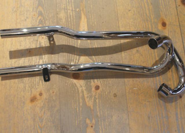 Triumph Exhaust Pipes /Pair Crossover