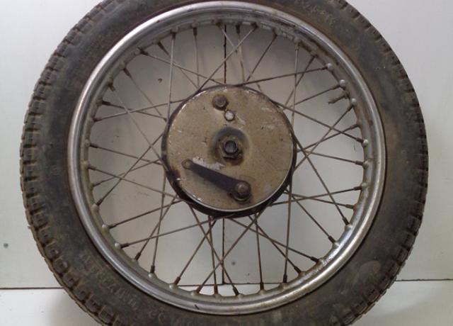 BSA B31 Front Wheel 7" Brake, 19" Rim, used