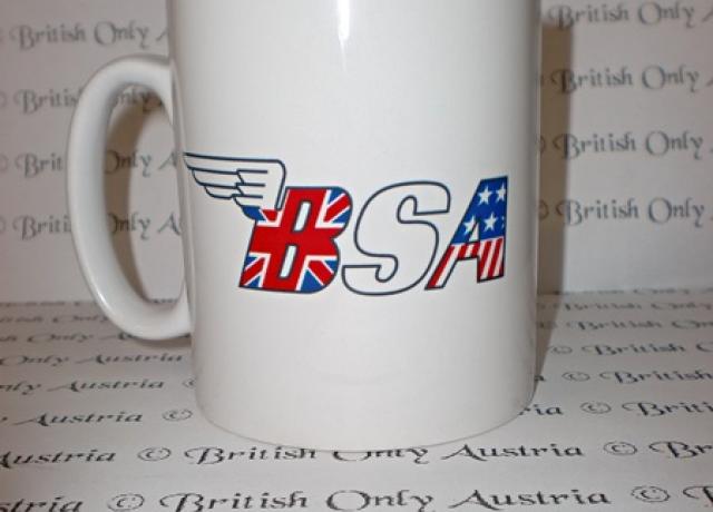 BSA UK/USA Flags Mug