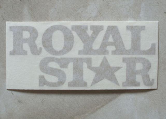 BSA Royal Star, Aufkleber späte 1970