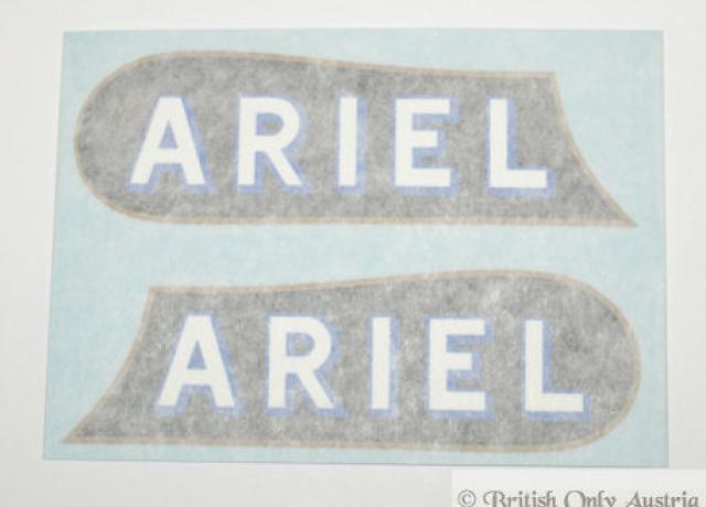 Ariel De Luxe & 4F Tank Sticker 1933 /Pair
