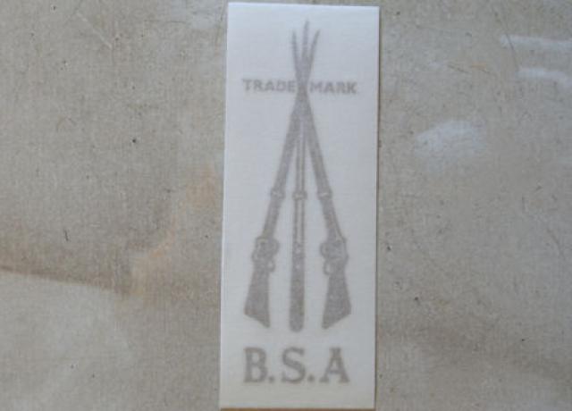 BSA Sticker for Oil Tank 1938