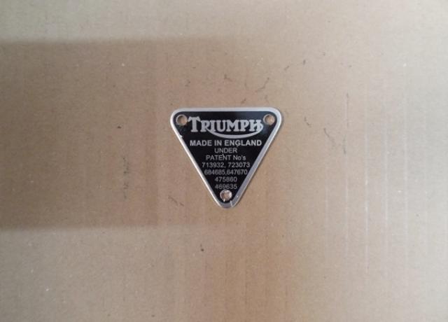 Triumph T150 T160 Trident Patent Platte