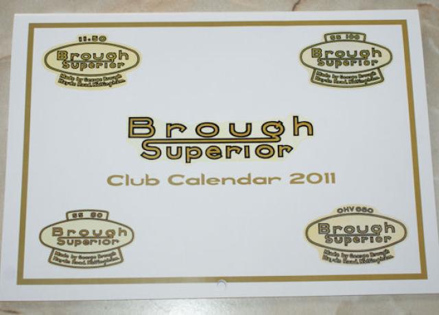 Calendar 2011 Brough Superior