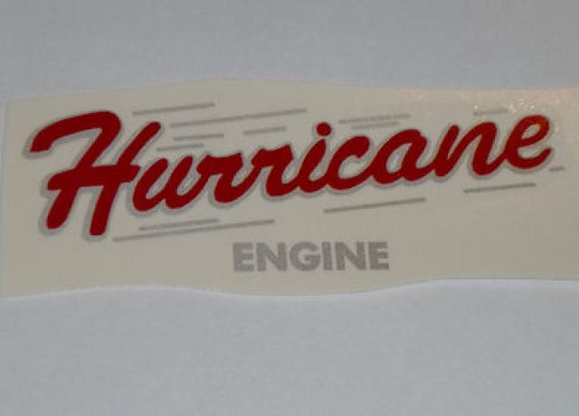 Matchless Hurricane Engine Sticker f. Tank Top 1960's