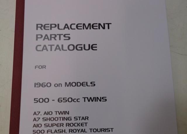 BSA Parts Book A7/A10 1960-