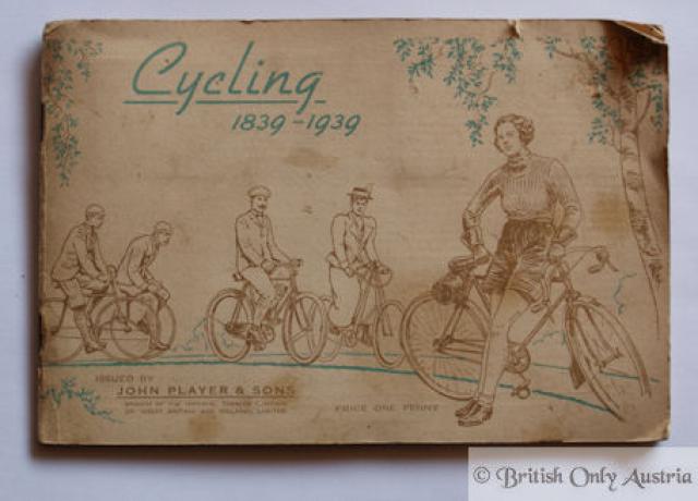 Cycling 1839-1939 Issued by John Player & Sons, Brochure
