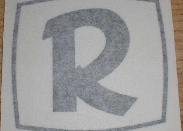 Rickman 'R' Sticker for Tank 1960's