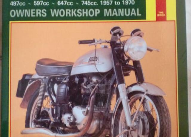 Norton 500, 600, 650 & 750 Twins Owners Workshop Manual. Haynes.