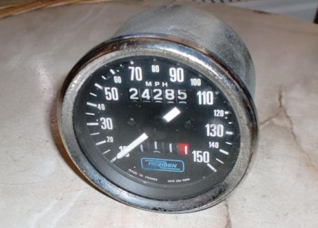 Meriden Speedometer 10-150 MPH used