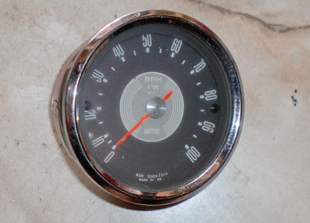 Smiths Tachometer RSM 3003/OIA 0-100 RPM  used