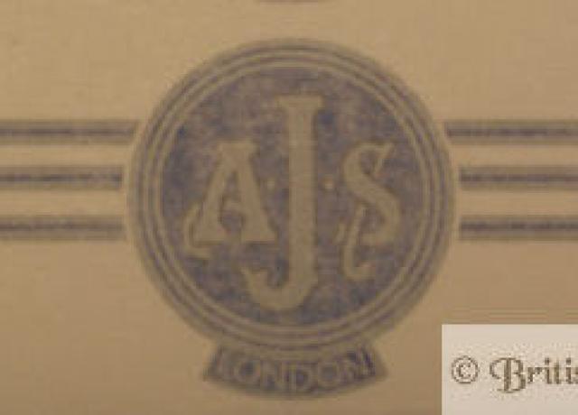 AJS Sticker f. Side Panel 1961-62 