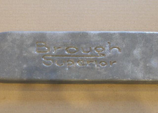 Brough Superior Chain Outer Cover with Logo for forward Magneto