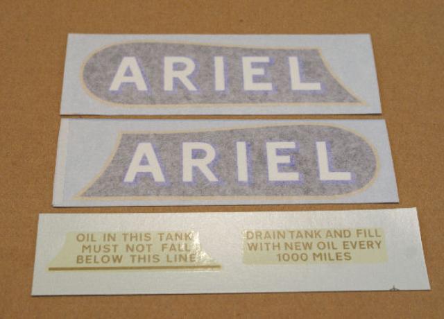 Ariel Sticker Set for De Luxe & 4F 1933