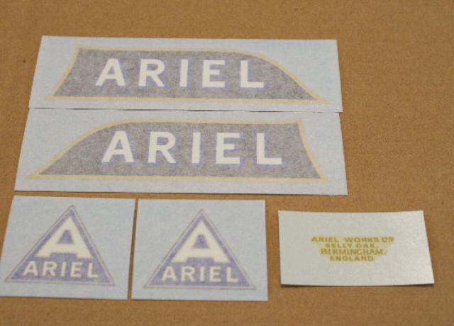 Ariel Sticker Set 1931